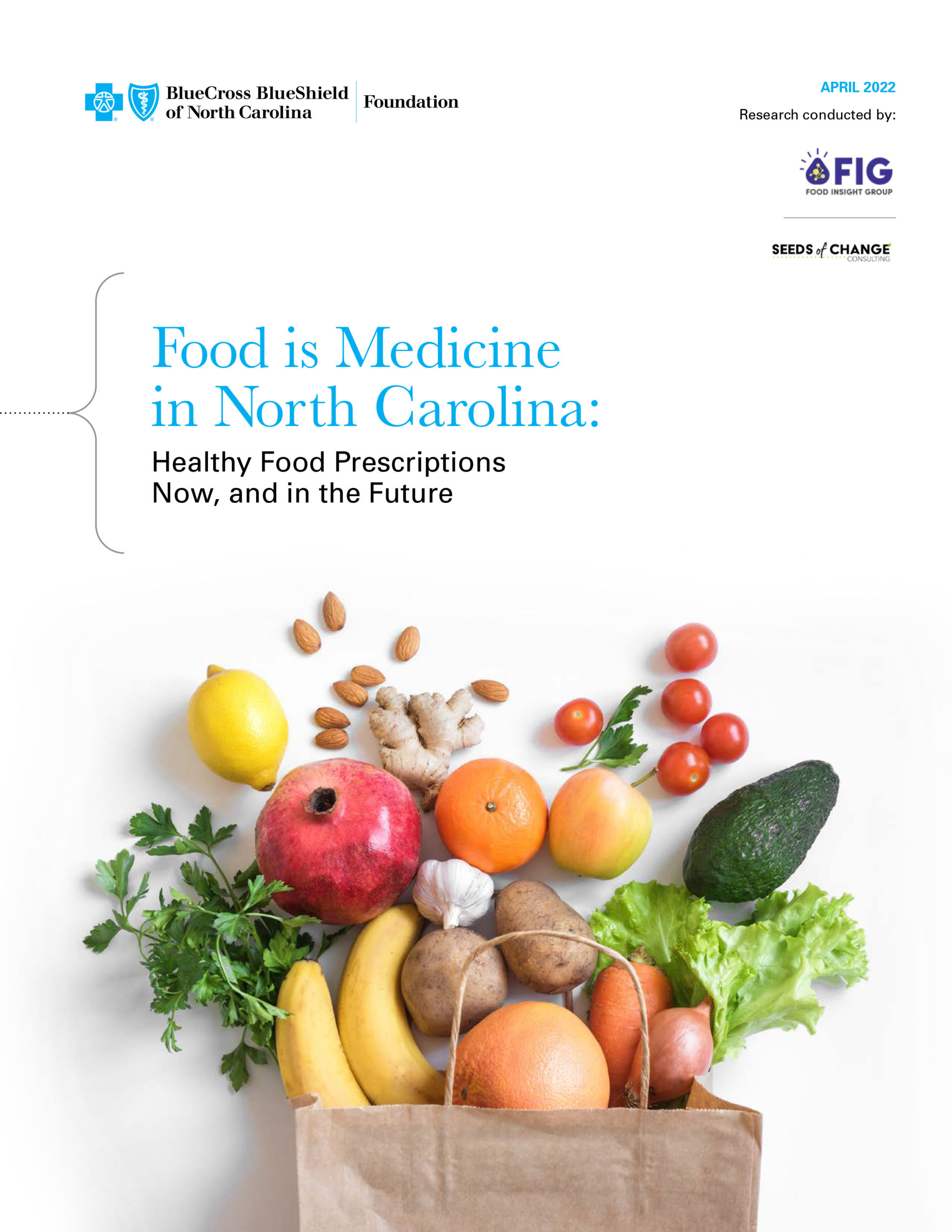 Food as Medicine Report Cover